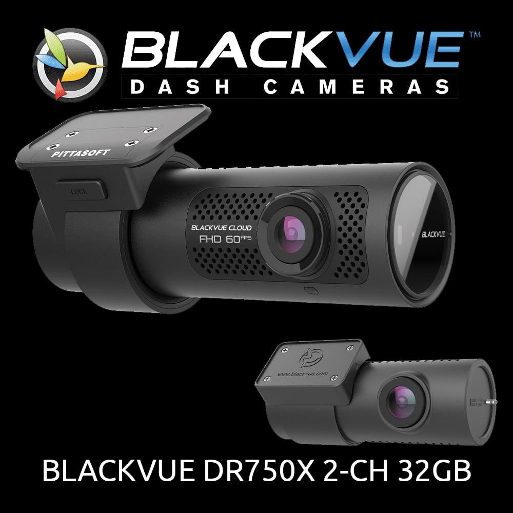 BLACKVUE Dash Cam DR750X Plus 2-CH 32GB – MyVehicle